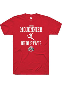 Gianna Mojonnier Red Ohio State Buckeyes NIL Sport Icon Short Sleeve T Shirt