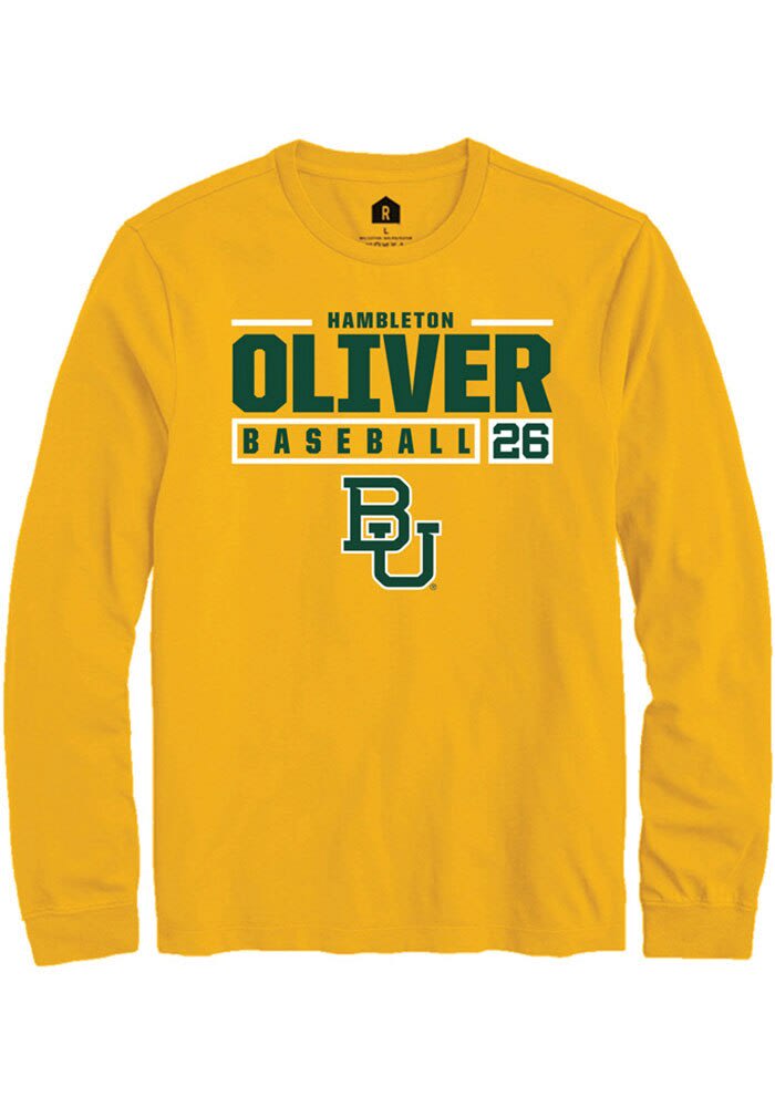 Hambleton Oliver Bears Rally NIL Stacked Box Long Sleeve T Shirt