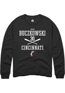 Adam Buczkowski Rally Mens  Cincinnati Bearcats NIL Sport Icon Crew Sweatshirt