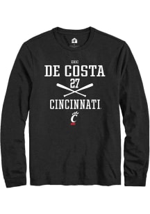 Eric De Costa Rally Mens Black Cincinnati Bearcats NIL Sport Icon Tee