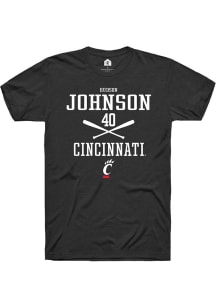 Hudson Johnson  Cincinnati Bearcats NIL Sport Icon Short Sleeve T Shirt