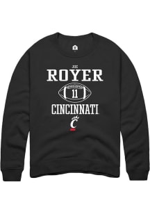 Joe Royer Rally Mens  Cincinnati Bearcats NIL Sport Icon Crew Sweatshirt