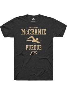 Ruth Anne McCranie Black Purdue Boilermakers NIL Sport Icon Short Sleeve T Shirt