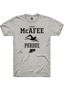 Sophie McAfee Ash Purdue Boilermakers NIL Sport Icon Short Sleeve T Shirt