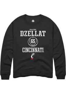 Halvine Dzellat Rally Mens  Cincinnati Bearcats NIL Sport Icon Crew Sweatshirt