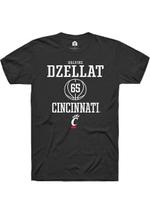 Halvine Dzellat Black Cincinnati Bearcats NIL Sport Icon Short Sleeve T Shirt