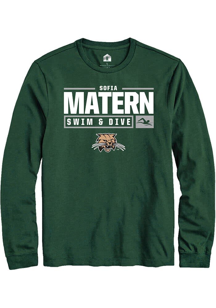 Sofia Matern Ohio Bobcats Rally NIL Stacked Box Long Sleeve T Shirt