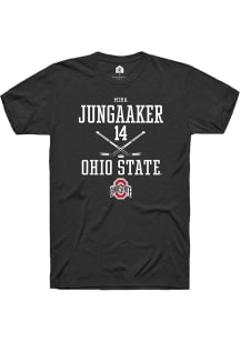 Mira Jungaaker Black Ohio State Buckeyes NIL Sport Icon Short Sleeve T Shirt