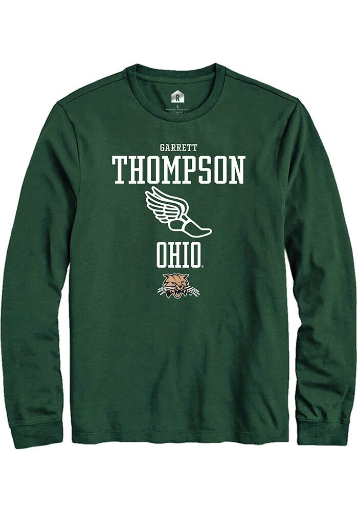 Garrett Thompson Ohio Bobcats Rally NIL Sport Icon Long Sleeve T Shirt