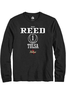 Matt Reed Rally Mens Black Tulsa Golden Hurricane NIL Sport Icon Tee