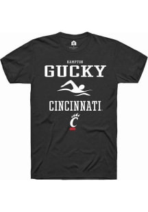 Hampton Gucky Black Cincinnati Bearcats NIL Sport Icon Short Sleeve T Shirt