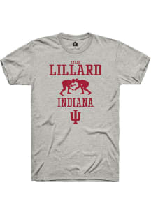 Tyler Lillard Ash Indiana Hoosiers NIL Sport Icon Short Sleeve T Shirt