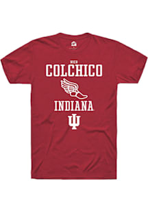 Nico Colchico  Indiana Hoosiers Red Rally NIL Sport Icon Short Sleeve T Shirt
