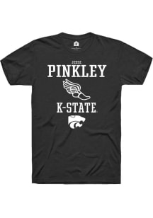 Jesse Pinkley Black K-State Wildcats NIL Sport Icon Short Sleeve T Shirt