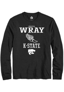 Shalysa Wray Rally Mens Black K-State Wildcats NIL Sport Icon Tee