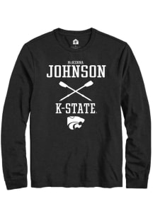 McKenna Johnson  K-State Wildcats Black Rally NIL Sport Icon Long Sleeve T Shirt