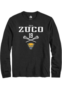 Talia Zuco Rally Mens Black Pitt Panthers NIL Sport Icon Tee