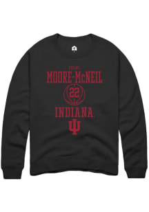 Chloe Moore-McNeil Rally Mens Black Indiana Hoosiers NIL Sport Icon Crew Sweatshirt