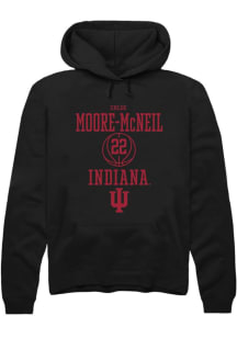 Chloe Moore-McNeil Rally Mens Black Indiana Hoosiers NIL Sport Icon Hooded Sweatshirt