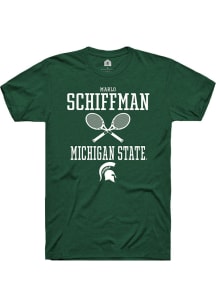 Marlo Schiffman Green Michigan State Spartans NIL Sport Icon Short Sleeve T Shirt