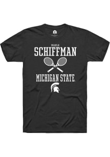 Marlo Schiffman Black Michigan State Spartans NIL Sport Icon Short Sleeve T Shirt