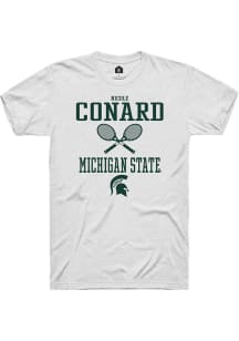 Nicole Conard White Michigan State Spartans NIL Sport Icon Short Sleeve T Shirt