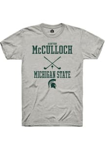 Ashton McCulloch Ash Michigan State Spartans NIL Sport Icon Short Sleeve T Shirt