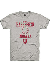 Lexus Bargesser Ash Indiana Hoosiers NIL Sport Icon Short Sleeve T Shirt