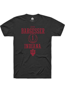 Lexus Bargesser Black Indiana Hoosiers NIL Sport Icon Short Sleeve T Shirt