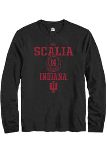 Sara Scalia  Indiana Hoosiers Black Rally NIL Sport Icon Long Sleeve T Shirt