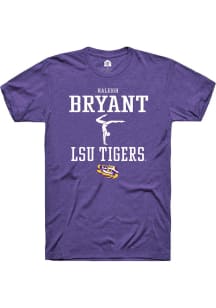 Haleigh Bryant  LSU Tigers Purple Rally NIL Sport Icon Short Sleeve T Shirt
