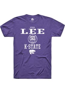 Ayoka Lee  K-State Wildcats Purple Rally NIL Sport Icon Short Sleeve T Shirt