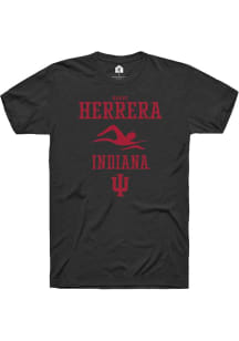 Harrison Herrera Black Indiana Hoosiers NIL Sport Icon Short Sleeve T Shirt