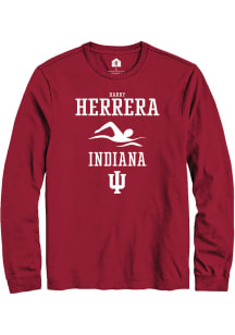 Harrison Herrera Rally Mens Red Indiana Hoosiers NIL Sport Icon Tee