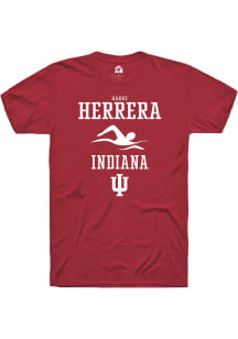 Harrison Herrera Red Indiana Hoosiers NIL Sport Icon Short Sleeve T Shirt