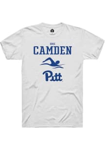 Eric Camden White Pitt Panthers NIL Sport Icon Short Sleeve T Shirt