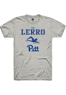 Paul Lerro Ash Pitt Panthers NIL Sport Icon Short Sleeve T Shirt
