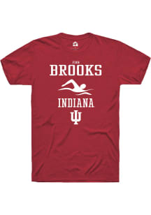 Finn Brooks Red Indiana Hoosiers NIL Sport Icon Short Sleeve T Shirt