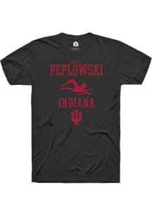 Noelle Peplowski Black Indiana Hoosiers NIL Sport Icon Short Sleeve T Shirt