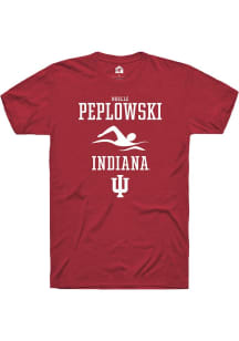 Noelle Peplowski Red Indiana Hoosiers NIL Sport Icon Short Sleeve T Shirt