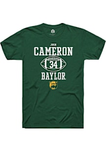 Josh Cameron  Baylor Bears Green Rally NIL Sport Icon Short Sleeve T Shirt