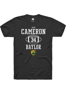 Josh Cameron  Baylor Bears Black Rally NIL Sport Icon Short Sleeve T Shirt