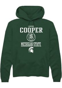 Carson Cooper  Rally Michigan State Spartans Mens Green NIL Sport Icon Long Sleeve Hoodie