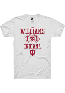 Max Williams White Indiana Hoosiers NIL Sport Icon Short Sleeve T Shirt