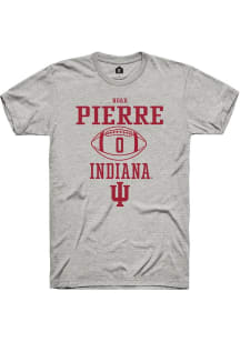 Noah Pierre Ash Indiana Hoosiers NIL Sport Icon Short Sleeve T Shirt