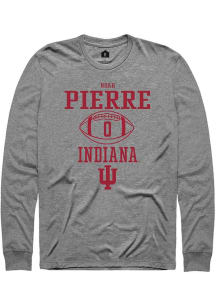 Noah Pierre Rally Mens Graphite Indiana Hoosiers NIL Sport Icon Tee