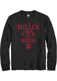 Ryan Miller  Indiana Hoosiers Black Rally NIL Sport Icon Long Sleeve T Shirt