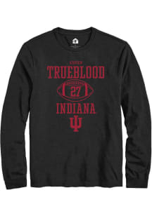 Xavier Trueblood Rally Mens Black Indiana Hoosiers NIL Sport Icon Tee