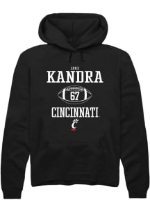 Luke Kandra  Rally Cincinnati Bearcats Mens Black NIL Sport Icon Long Sleeve Hoodie