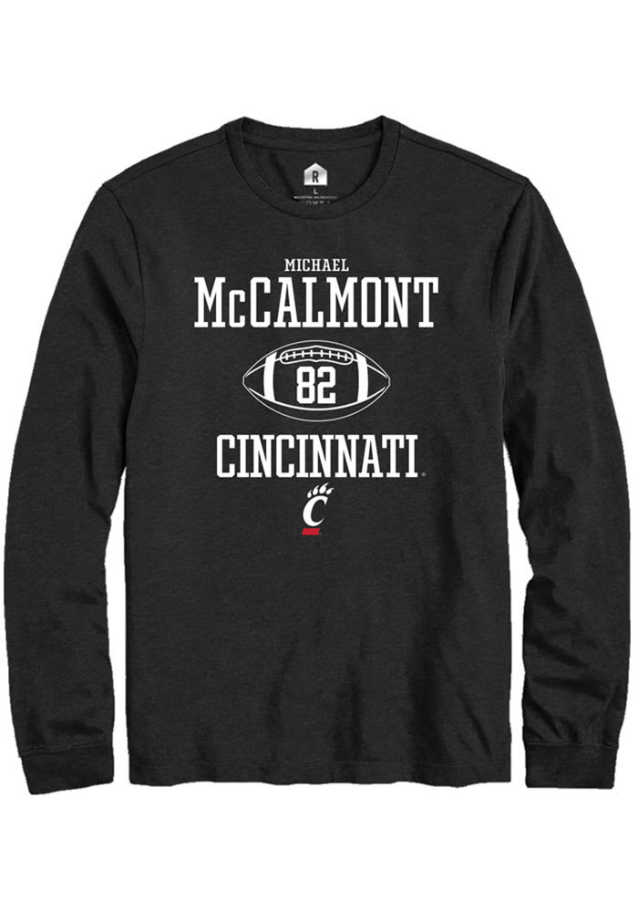 Michael McCalmont Cincinnati Bearcats Rally NIL Sport Icon Long Sleeve T Shirt